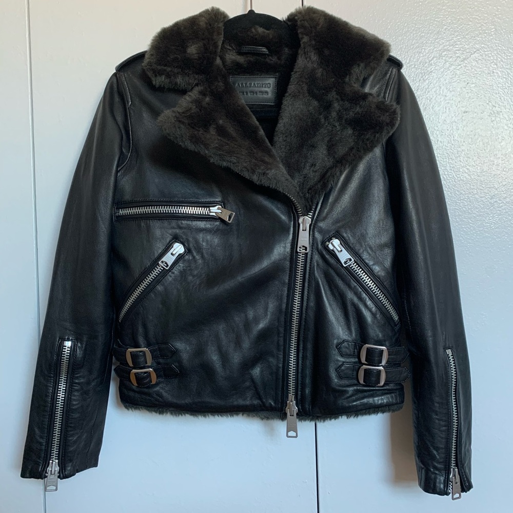 All Saint Leather Jacket